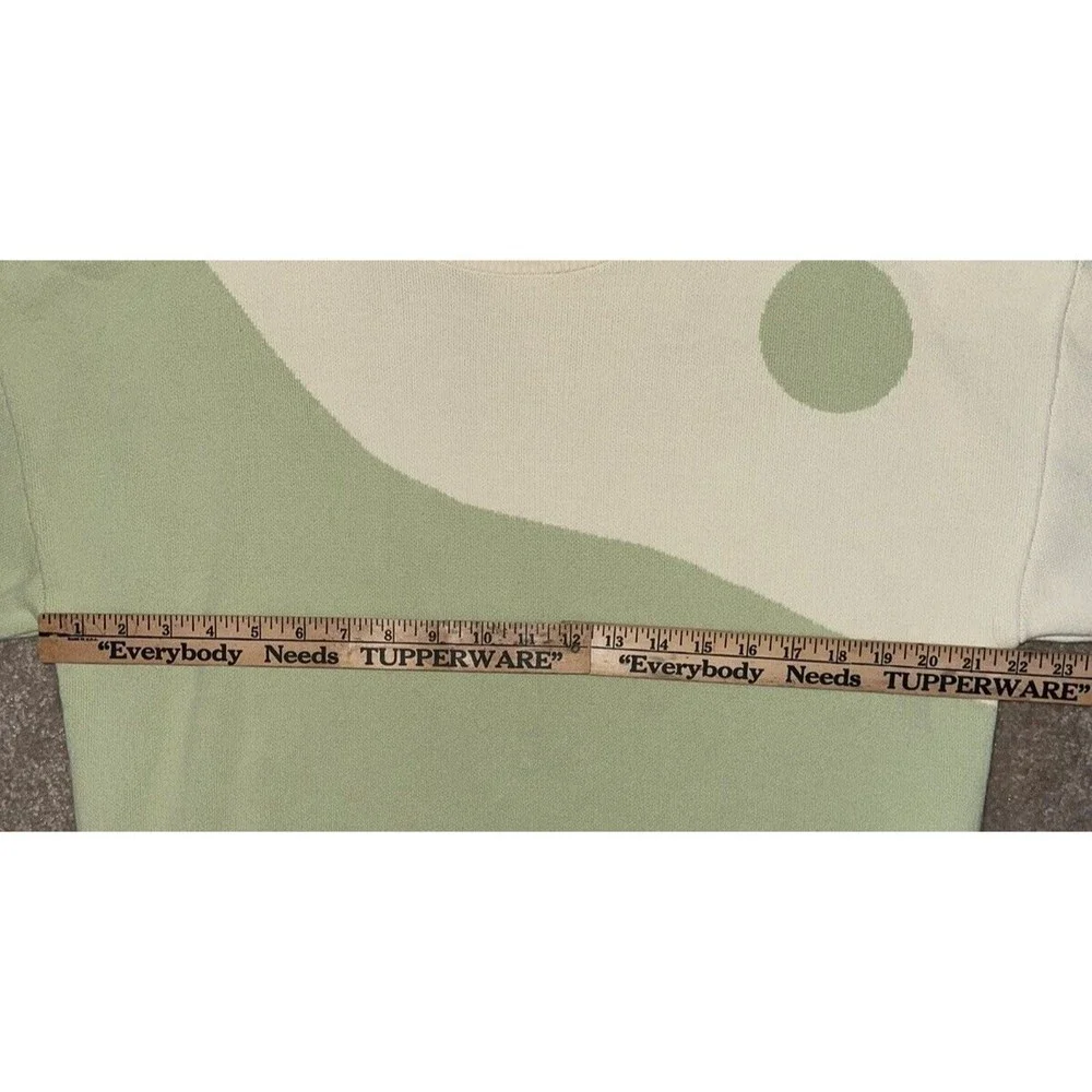 The Wholesome Store Matcha Green Ying Yang Shirt Women’s Medium 100% Cotton - Picture 6 of 7